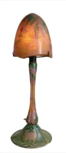 Daum Nancy rare table lamp